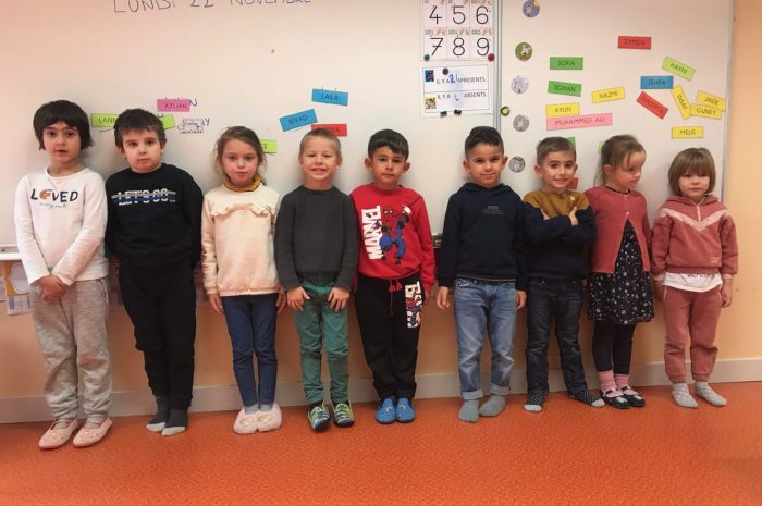 Atelier se ranger du plus grand au plus petit
