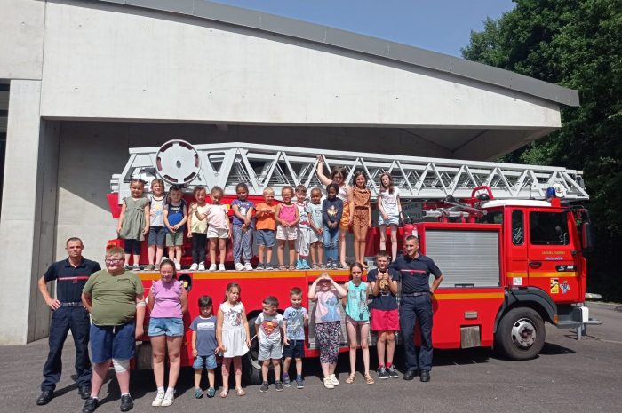 ??‍???‍?Visite de la caserne des pompiers de Luxeuil les Bains?