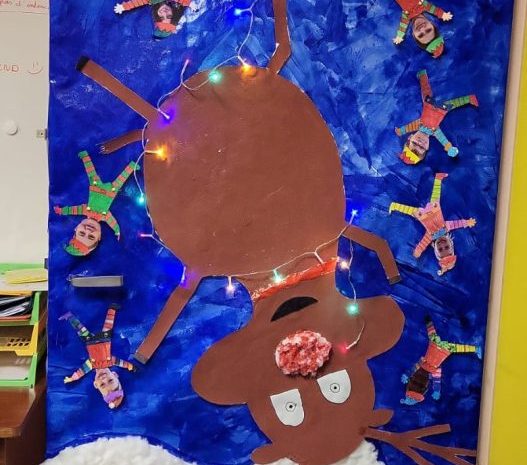✨Décoration de Noël à l&rsquo;école : les portes!✨