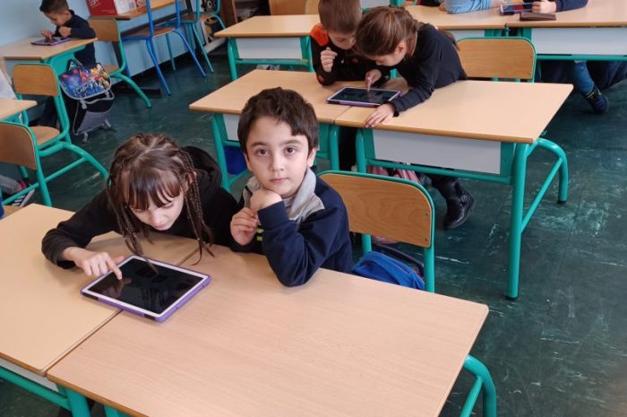 On utilise les tablettes