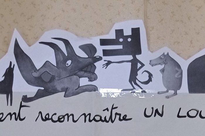 4ème visite à la bibliothèque…sous le signe du loup!??