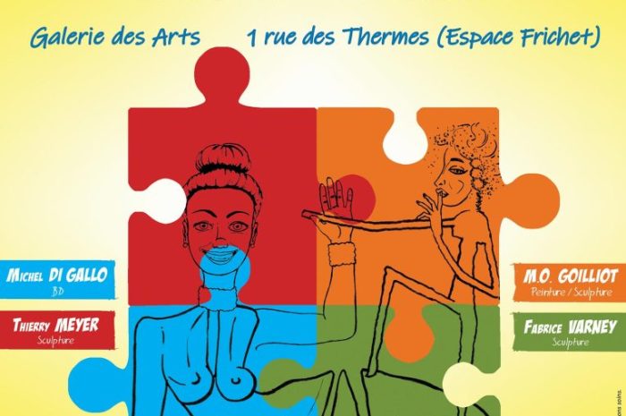 Visite de l&rsquo;expo des 4 K&rsquo;ARTS : ?peinture & sculpture?