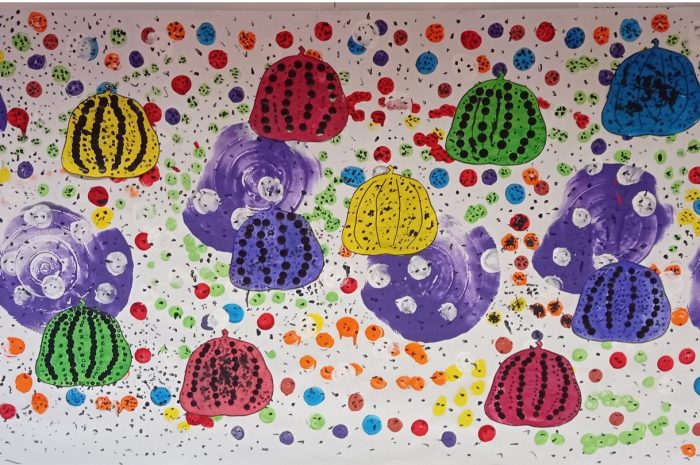 ?‍?A la manière de…Yayoi KUSAMA⚫ ⚫ ⚫ ⚫