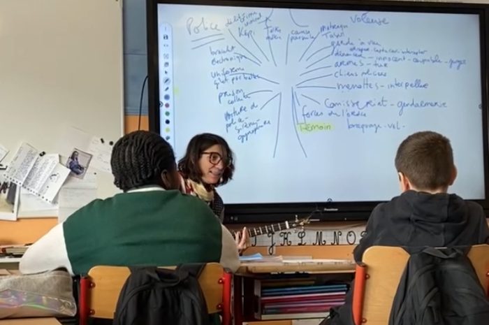 La couronne de la mariée – Nour & élèves de CM2