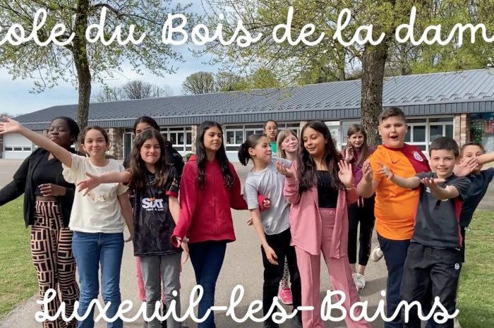 Correspondance avec les Anglais (5) : Vidéo de notre école