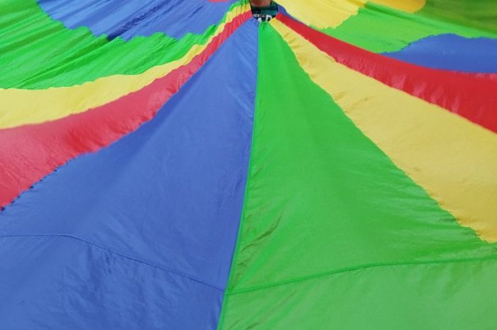 ?Découverte du jeu du parachute!?