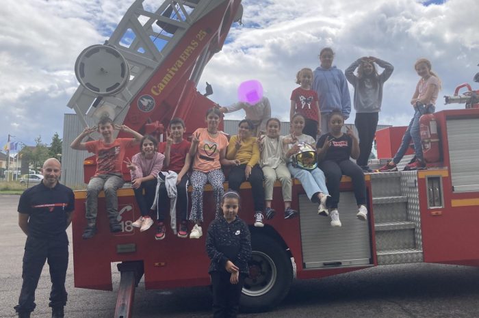 Visite de la caserne des pompiers pour les CM1 ? ?‍?