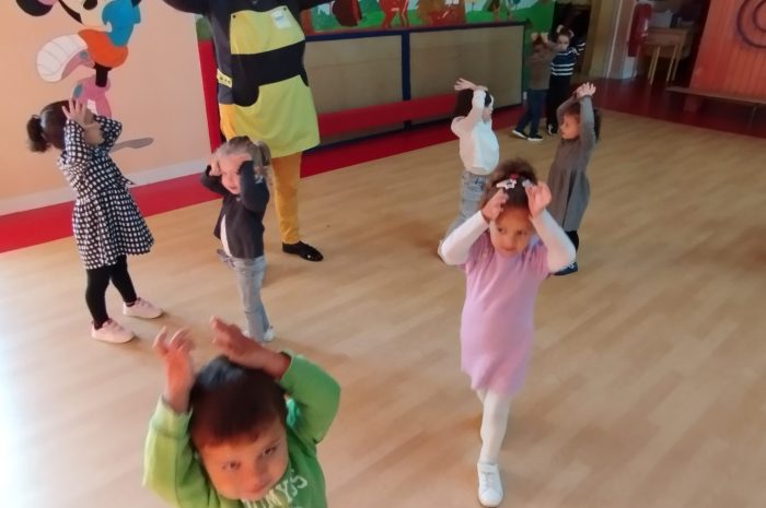 ??Les premiers pas de danse…