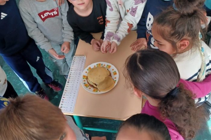En février , on fait des crêpes!