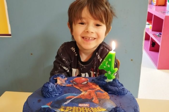 ??️?Spiderman pour les 4 ans de Dario!?