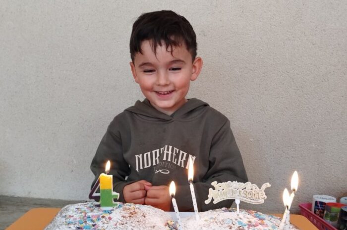 ?Le cap des 4 ans Pour Monsieur Diégo!